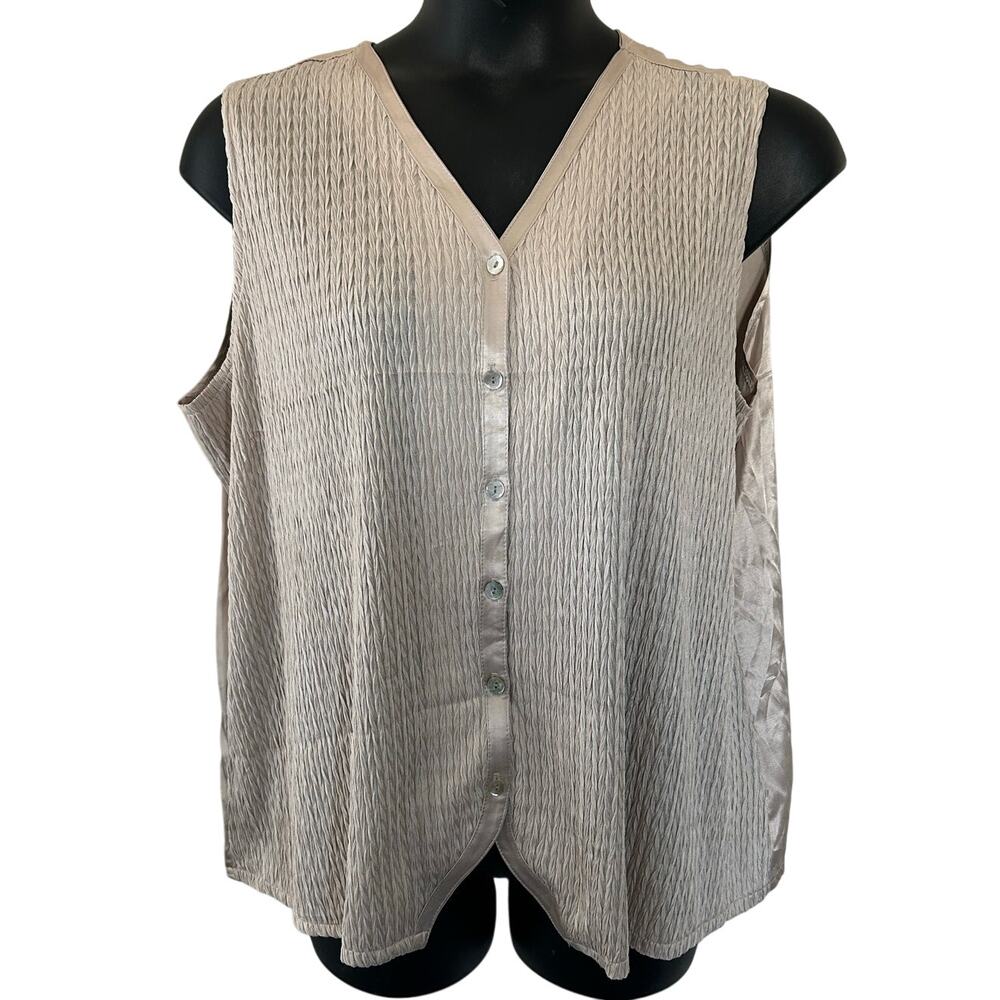 Women's Beige A.K Collectible Vest